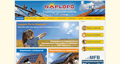Desktop Screenshot of naplopo.hu